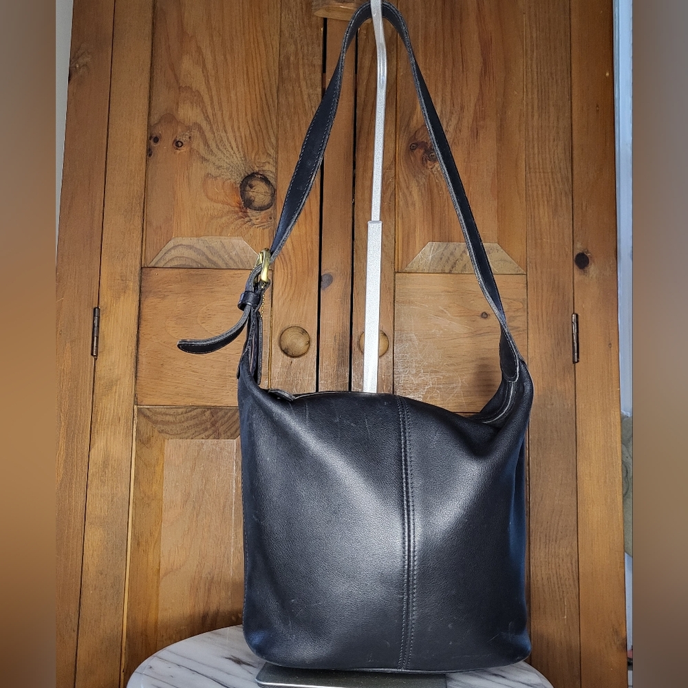 Vintage Coach Leather Bag